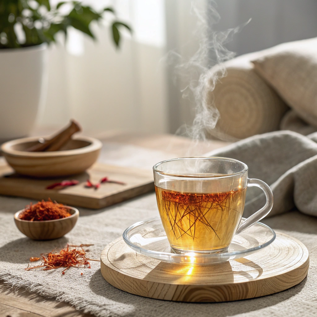 دمنوش زعفران