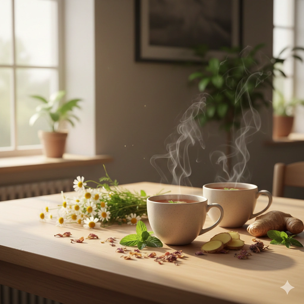 دمنوش های گیاهی