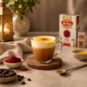 قهوه زعفران